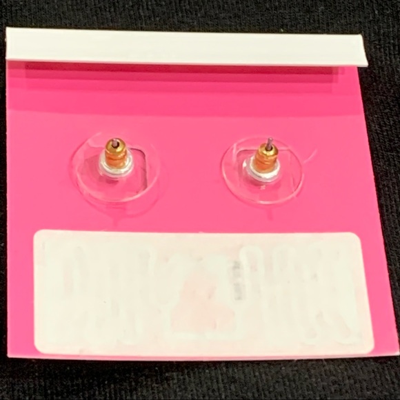 BETSEY JOHNSON SPARKLING LEMONS POST EARRINGS! - Picture 5 of 6